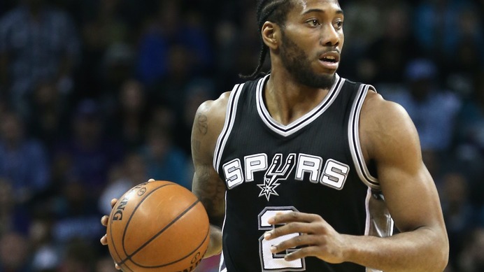 スパーズのカワイ・レナード 参考画像（c）Getty Images