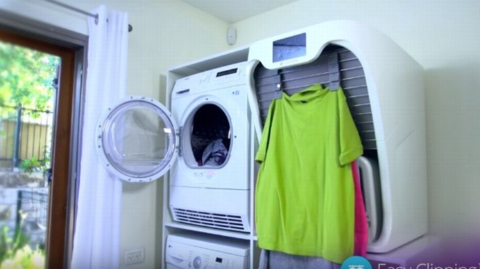 欲しすぎる…。洋服を自動でたたんでくれる洗濯マシーンが開発中