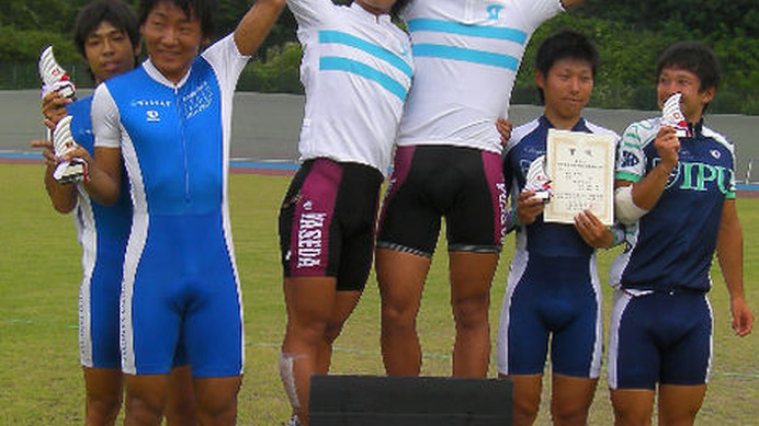 　第50回全日本学生選手権自転車競技大会（トラック競技）が7月4日と5日に山梨県笛吹市境川町の境川自転車競技場（周長400ｍ）で開催された。8月末に開催される大学対抗が、原則一種目各校1名エントリーによる学校別総合成績を競う大会であるのに対して、今回の「学生選