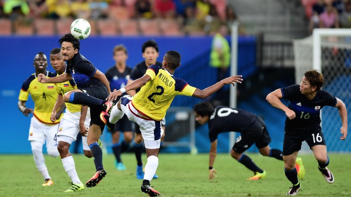 日本vsコロンビア（2016年8月7日）