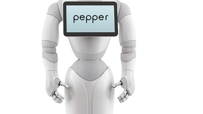 感情認識パーソナルロボット「Pepper」外観