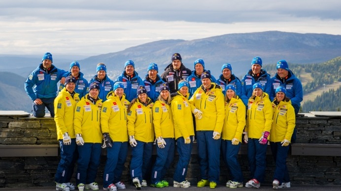 ゴールドウイン、スキー チーム スウェーデンアルペンにスキーウエア提供