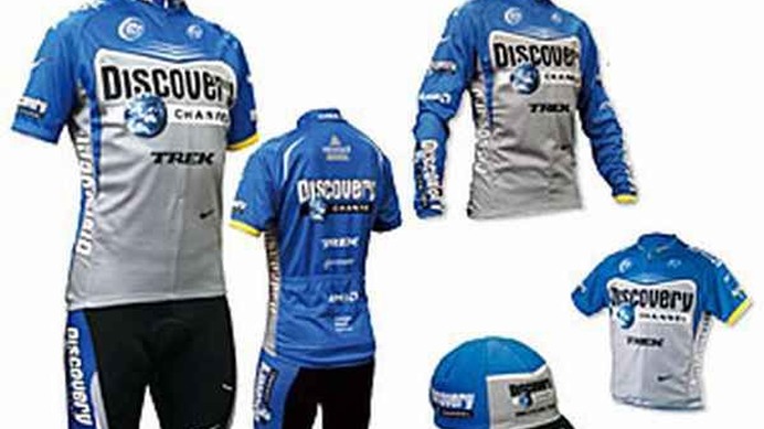 トレック・ジャパンから、「ディスカバリー・チャンネル・プロサイクリングチーム」の06チームウェアが発売される。チームジャージ、キャップなど、全6種類。