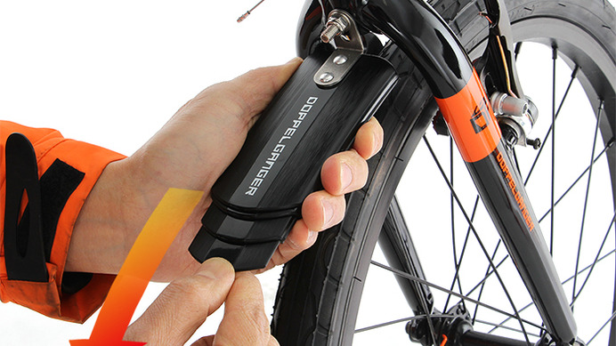 工具を使わず伸縮可能な自転車用「泥除けセット」発売 | CYCLE やわらかスポーツ情報サイト