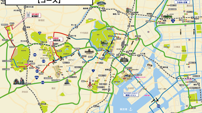 東京シティサイクリングで都内の主要スポットを自転車でつなごう