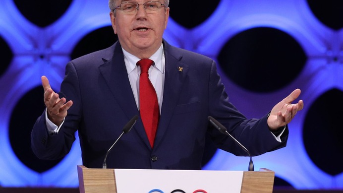 IOCのトーマス・バッハ会長 参考画像（2017年9月13日）