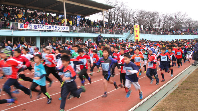 ネットタイム導入！「松戸市七草マラソン大会」1月開催