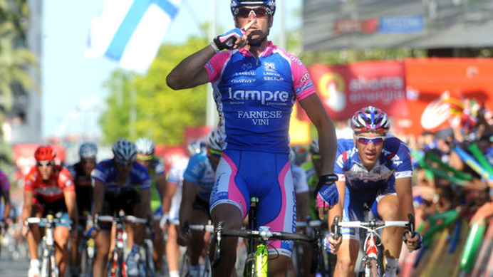 　ブエルタ・ア・エスパーニャは9月3日、スペインのムルシア～オリウエラ間の187.1kmで第7ステージが行われ、イタリアのアレッサンドロ・ペタッキ（36＝ランプレ・ファルネーゼ）がゴールスプリントを制して優勝。大会通算20勝目。