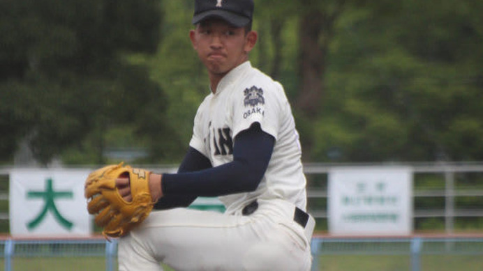 大阪桐蔭・柿木【写真：沢井史】