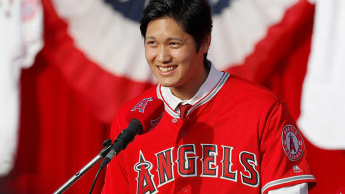 エンゼルスへの入団が決まった大谷翔平【写真：Getty Images】
