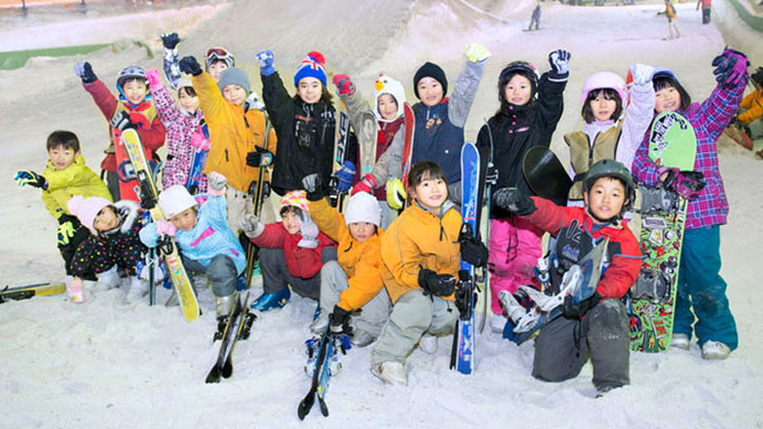「初心者の子ども向けスノーボードレッスン」が都内近郊で開催
