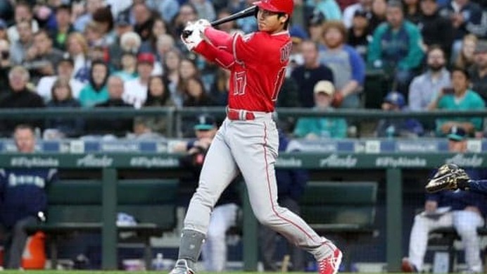 2安打1打点と活躍したエンゼルス・大谷翔平【写真：Getty Images】