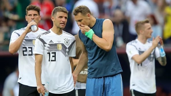 メキシコに敗れたドイツ　photo/Getty Images