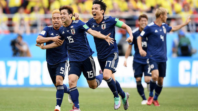 日本代表がコロンビアに勝利！ワールドカップで南米勢に初の勝利をもぎ取る！ - CYCLE やわらかスポーツ情報サイト