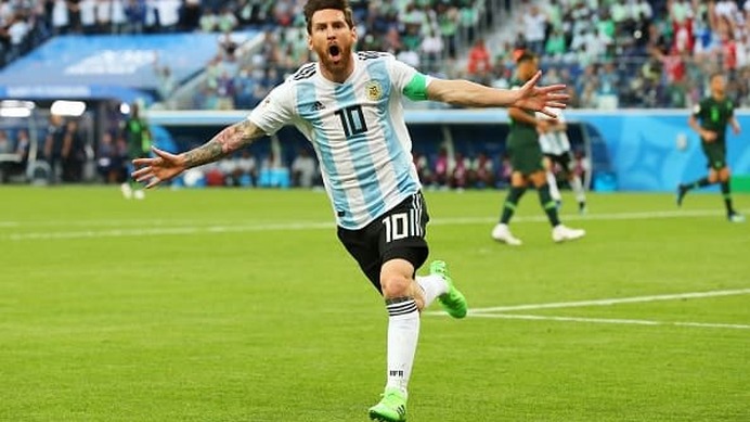 アルゼンチン代表のメッシ　photo/Getty Images