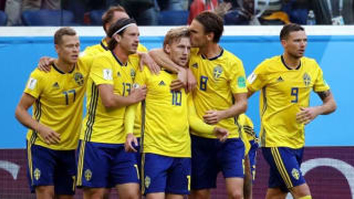 スウェーデン、24年ぶりのW杯ベスト8進出！スイスとの欧州対決を制す