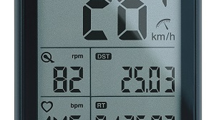 Facebookに走行データをシェアできるブルートゥーススマート採用のサイクルコンピューター