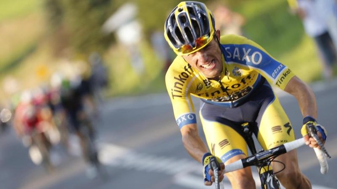 2014年ツール・ド・ポローニュ第6ステージ、ラファル・マイカ（ティンコフ・サクソ）が優勝