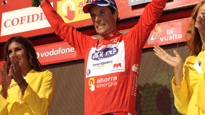 　ブエルタ・ア・エスパーニャは8月23日、バーサ～シエラネバダ間の170.2kmで第4ステージが行われ、カチューシャのダニエル・モレノ（スペイン）が優勝。前日までの総合成績で20秒遅れの2位につけていたクイックステップのシルバン・シャバネル（フランス）が首位に立っ