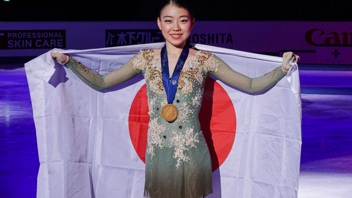 紀平梨花が四大陸選手権優勝　アクセル失敗も後半の3回転ジャンプを増やしてカバー