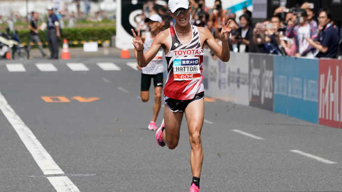 服部勇馬が五輪代表の座を掴むまで 「プレッシャーもあるけど、夢の舞台でもあるんです」