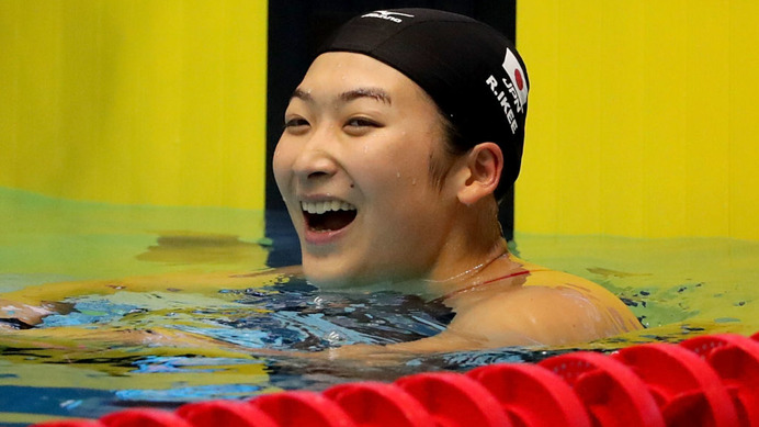 【水泳】池江璃花子、東京五輪への道つなぐ　女子100m自由形で標準記録突破