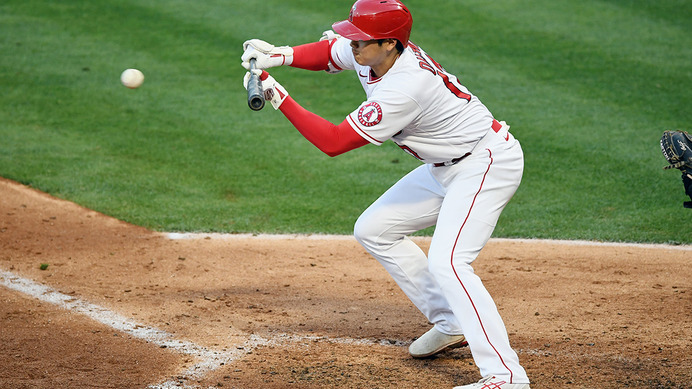 【MLB】「ショーは続く」大谷翔平、2勝目逃すも右翼守備へ　セーフティーバントでファン魅了