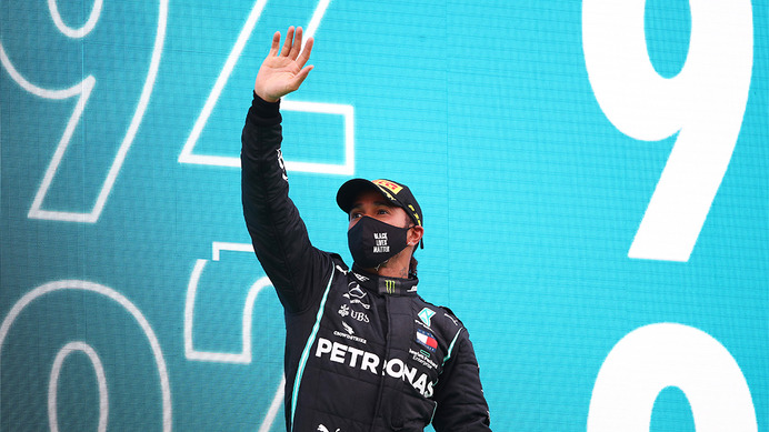 【F1】ハミルトンが最多勝記録を更新　ミハエル・シューマッハを抜く