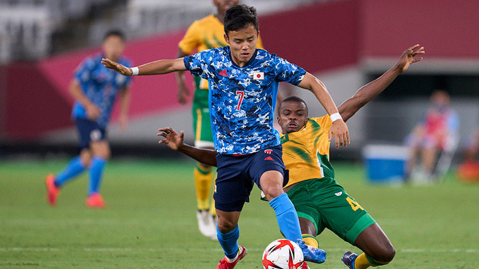 【東京五輪／サッカー】堅守・南アフリカをこじ開けた久保建英の日本五輪史上最年少ゴールで初戦制す