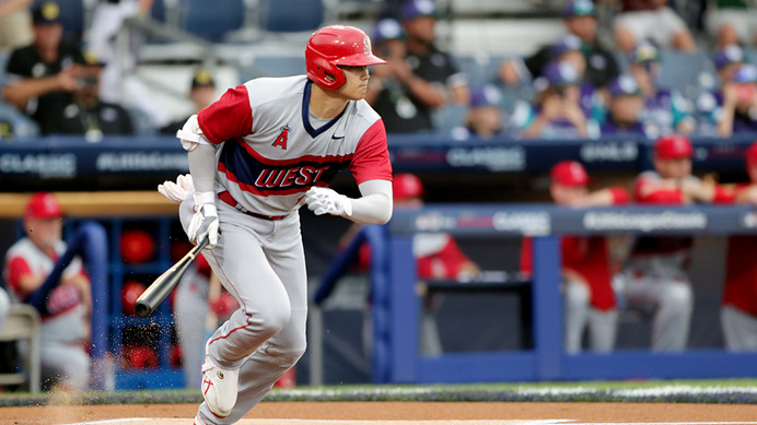 【MLB】大谷翔平の安打と盗塁に野球少年たちが大興奮　同僚トラウトも称賛「ショウヘイはアメージングだ」