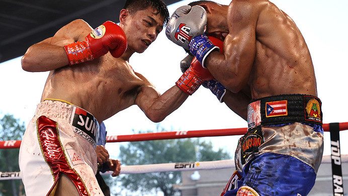 【ボクシング】初防衛成功の中谷潤人、“衝撃の左ストレート”が米国でも高評価「アコスタの鼻から鮮血が…」
