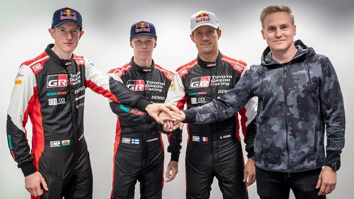 【ラリー】TOYOTA GAZOO Racing World Rally Team、2022年のWRC参戦ドライバーを発表　ラッピが復帰
