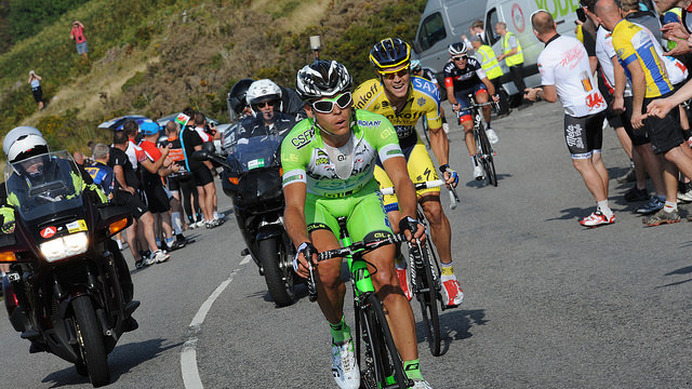 2014年ツアー・オブ・ブリテン第3ステージ、エドアルド・ザルディーニ（バルディアーニCSF）が優勝