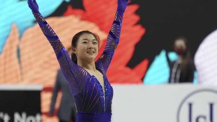 【フィギュア】坂本花織、1.04差で表彰台逃す　17歳トルソワが4回転ルッツ1本で圧巻V　フィギュアGPシリーズ第1戦