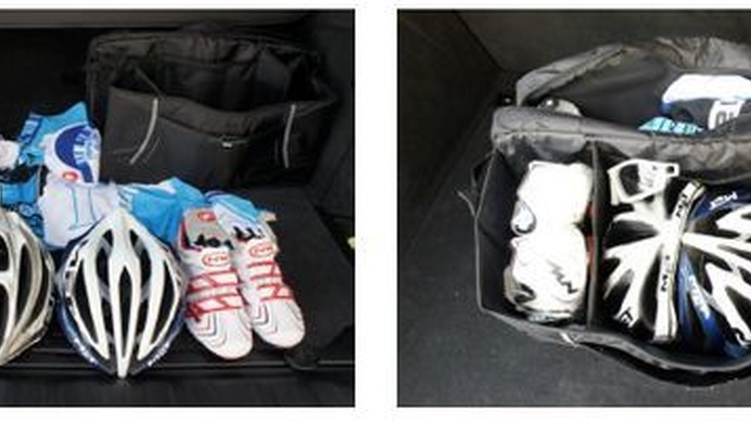 　スーリーから車内収納バッグの「ロード&ゴー」シリーズが登場した。取り扱いはインターマックス。トランクオーガナイザートートは6,930円、トランクオーガナイザーは4,200円。