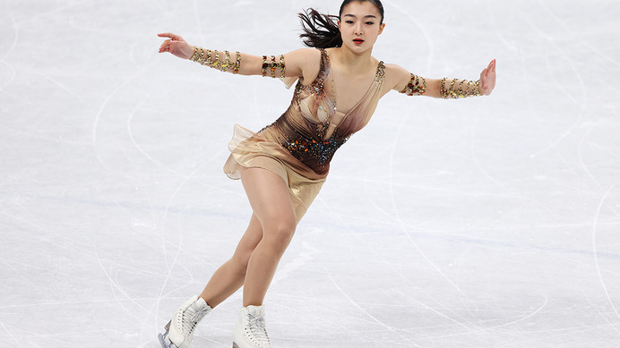 【世界フィギュア】坂本花織がSP自己ベスト更新80.32点で暫定首位　樋口新葉は7位、河辺愛菜12位