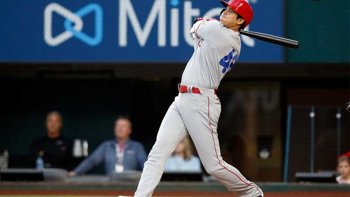 【MLB】大谷翔平、今季1号は敵地スタジアムどよめきの“初球打ち”先頭打者アーチ