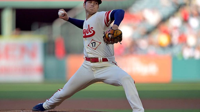 【MLB】大谷翔平、6回途中無失点で7勝目の権利　毎回の11奪三振快投に本拠地ファンも総立ち