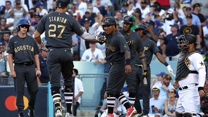 【MLB】ア・リーグが逆転で球宴9連勝　スタントンがMVP、大谷翔平は1安打1四球