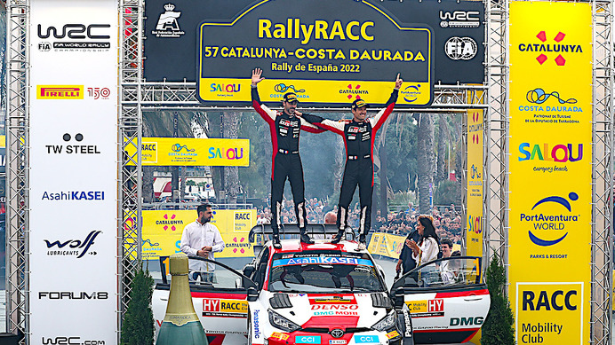 【WRC】第12戦　オジエ優勝、トヨタが2年連続マニュファクチャラーズタイトルを獲得