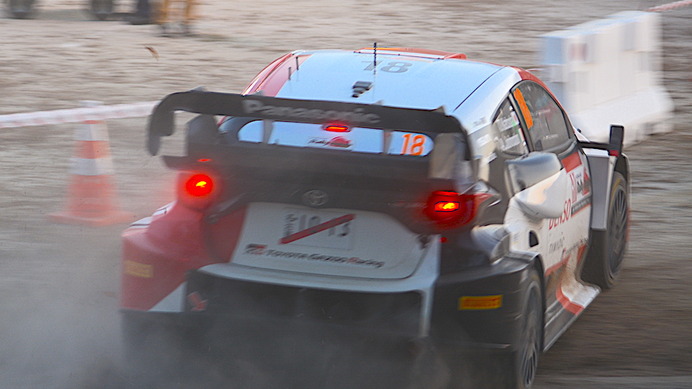【WRC】ラリージャパン・デイ4、最終日にトヨタ勝田貴元が表彰台圏内に浮上　ヒョンデ勢が1－2