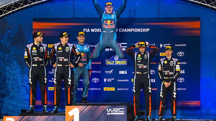 【WRC】第2戦ラリー・スウェーデン　勝田貴元は無念のリタイヤ、優勝はオィット・タナック　前編