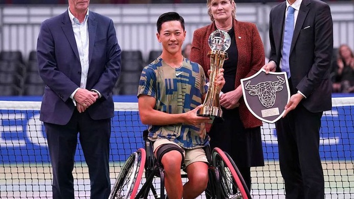 【車いすテニス】国枝慎吾の後継者・小田凱人　全豪オープン準優勝と「最年少記録を作り続ける運命」後編