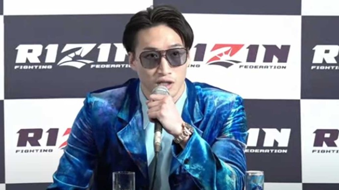 【RIZIN.42】「BreakingDownから来ました」安保瑠輝也、ブアカーオ戦にKO宣言「俺が『新ルール』をぶち上げたい」