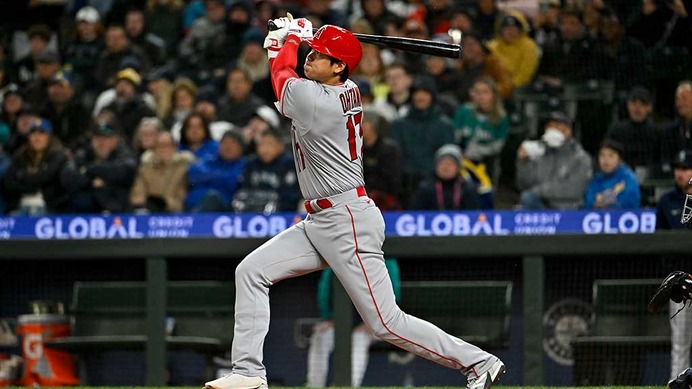【MLB】大谷翔平、昨季5本塁打の“休養明け”に今季4号を放つか　「3番DH」でスタメン復帰