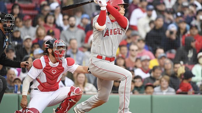 【MLB】大谷翔平、勝ち越しタイムリーで今季4度目マルチ　打率は.319へ上昇、連続試合出塁を「36」に伸ばす