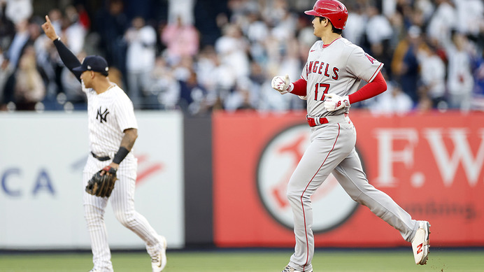 【MLB】大谷翔平、125メートル大飛球第5号をジャッジに強奪される　「ホームラン泥棒」と実況も落胆