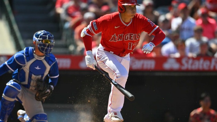 【MLB】大谷翔平、特大5号の次は一塁への“俊足”内野安打を記録　米アナリストも大興奮「このスピードを見てくれ」