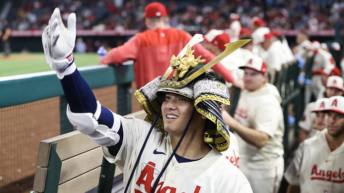 【MLB】大谷翔平、3試合ぶり167キロ6号2ランに「センターへ一直線だ」と実況も絶叫　藤浪晋太郎撃ちも披露しエ軍快勝