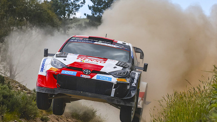 【WRC】第5戦ラリー・ポルトガル　昨季王者トヨタのカッレ・ロバンペラが57.5秒差で首位堅持　デイ2